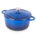Enamelled Cast Iron Dutch Oven Casserole Pot (Multiple Colours & Sizes)