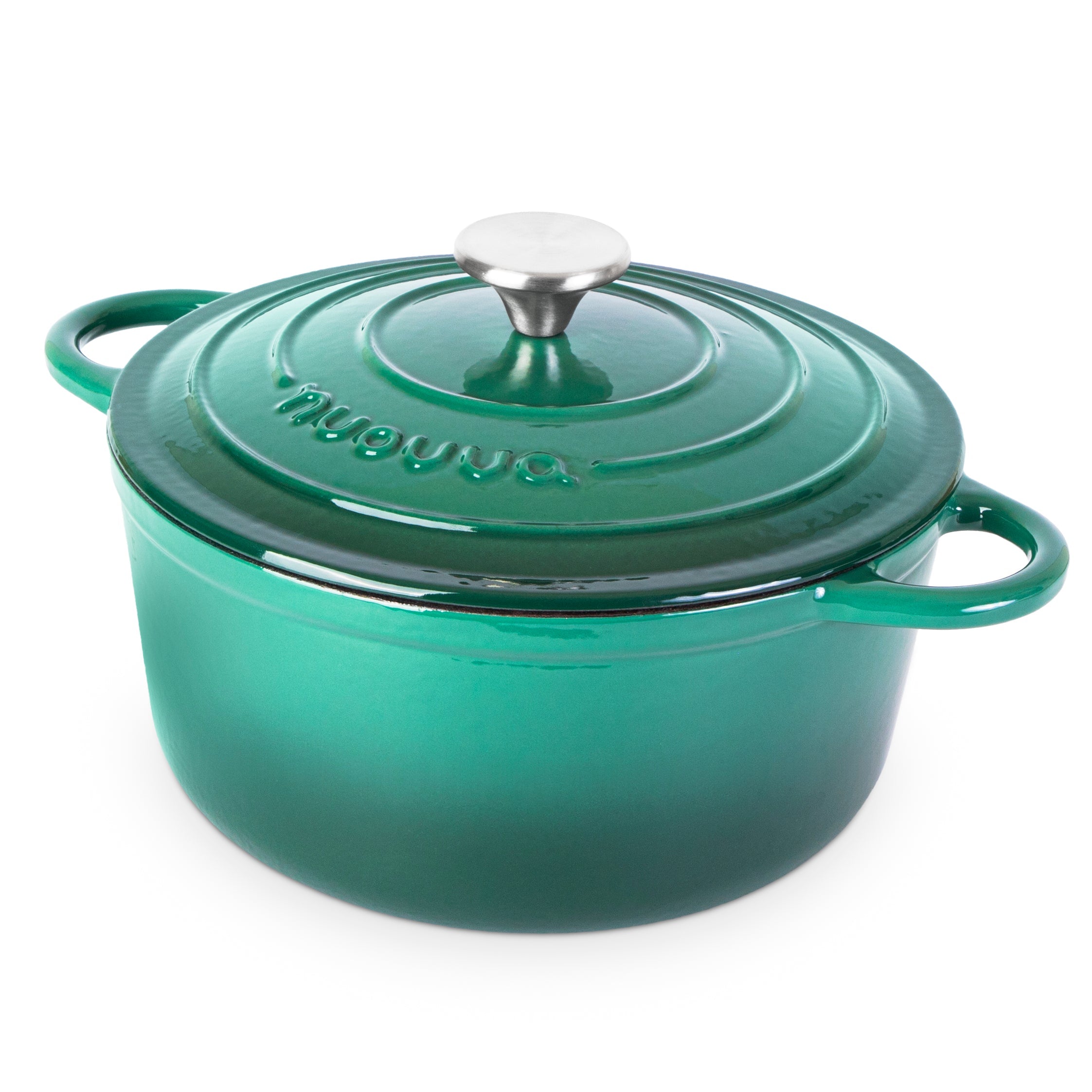 Enamelled Cast Iron Dutch Oven Casserole Pot (Multiple Colours & Sizes)