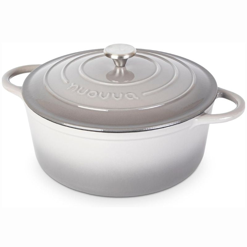 Enemalled Cast Iron Dutch Oven, Casserole Pot - 30cm - 6.9L (Multiple Colours)