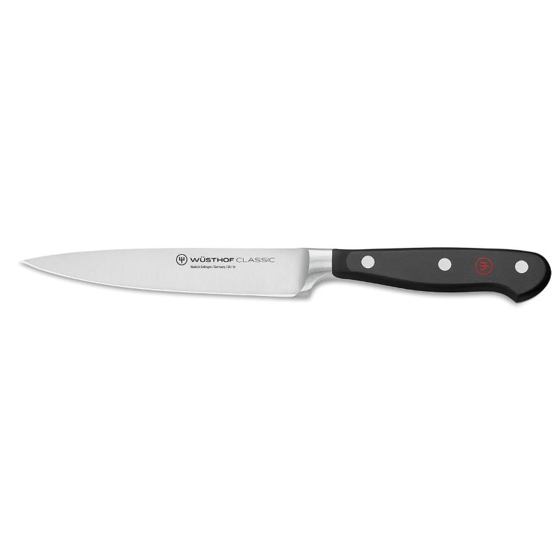 Wüsthof Classic Utility Knife - 6 inch  | Black|(WU4522)