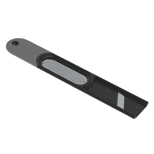 Microplane Stainless Steel 3-in-1 Ginger Tool - Black/Gray