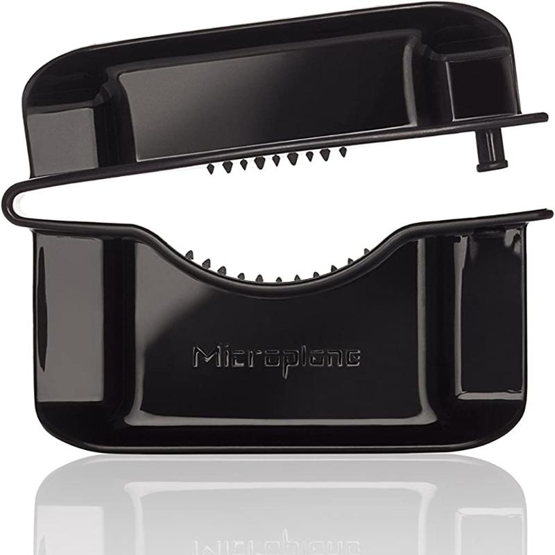Microplane Adjustable V- Blade Mandoline Slicer with Hand Guard