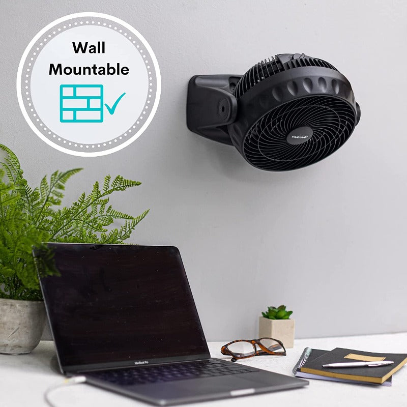 Desk Turbo Fan - White / Black