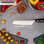 Professional High Carbon Steel Kitchen Knives (Multiple Variants), by Nuovva