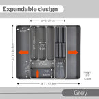 Expandable Cutlery Drawer Organiser Divider (Multiple Colours), by Nuovva