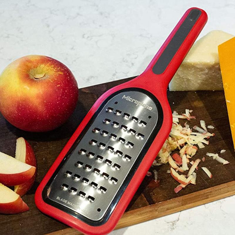 Microplane Select Series: Ribbon, Coarse & Extra Coarse Grater (Red)
