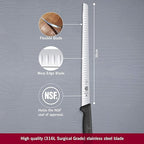 Victorinox Fibrox Salmon Knife | Fluted Edge | 30 cm