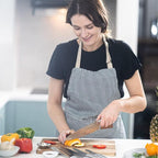 Stainless Steel Knife Set with Hardwood Block (Multiple Quantities: 5pcs, 14pcs), by Nuovva