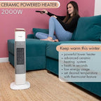 Touchscreen Energy Efficient Electric Heater with Remote Control
