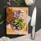 Kitchen Knife Set with Rotating Block 7-Piece Set (Multiple Colours) by Nuovva