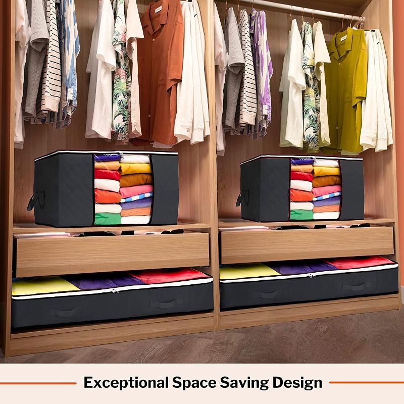 Large Clothes Storage Bag - 90L - Sets of 3 Pcs, 5 Pcs and 8 Pcs, by STACKZY