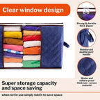 Large Clothes Storage Bag - 90L - Sets of 3 Pcs, 5 Pcs and 8 Pcs, by STACKZY