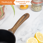 Copper Kitchen Cookware Set with Lids - 5-Pieces