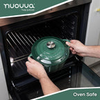 Enamelled Cast Iron Dutch Oven Casserole Pot (Multiple Colours & Sizes)