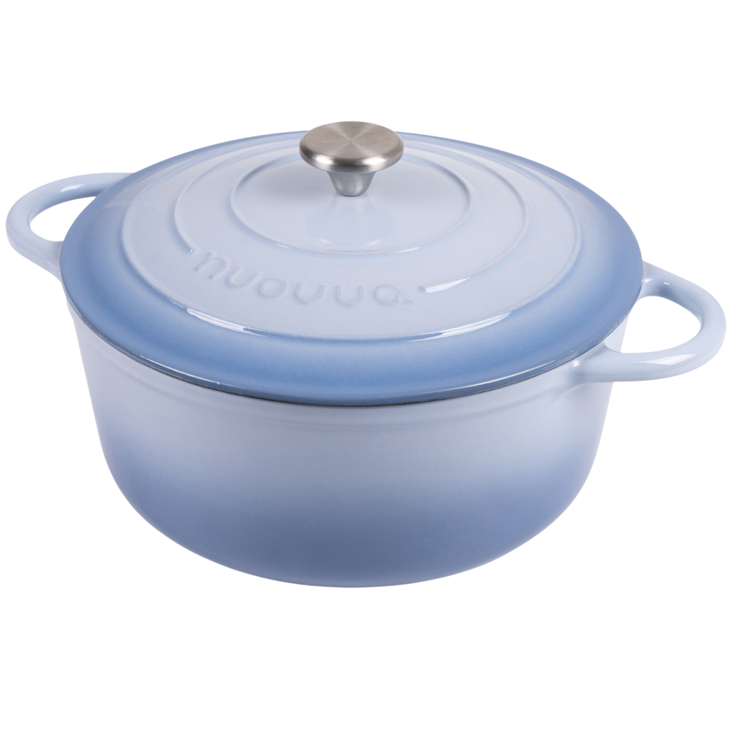 Enamelled Cast Iron Dutch Oven Casserole Pot (Multiple Colours & Sizes)