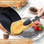 Frying Pan Set 3Pcs - 20cm, 24cm, 28cm (Multiple Colours)