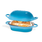 Enamelled Cast Iron Bread Loaf Pot – 22.5 × 14cm, Dutch Oven (Multiple Colours), by Nuovva