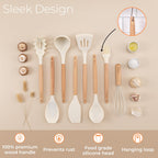 35pcs Kitchen Cooking Utensils Set - Multiple Colours