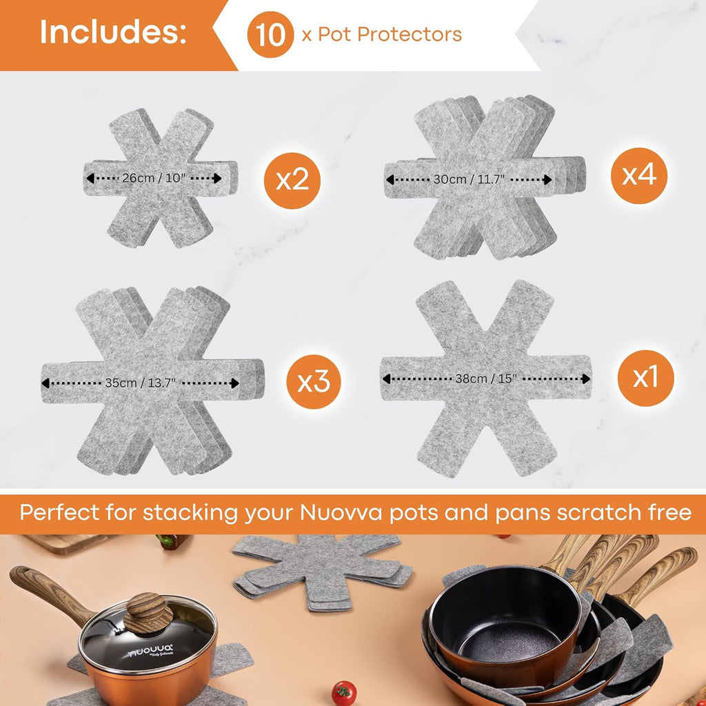 35pcs Kitchen Cookware & Kitchen Knife Set (Multiple Colours)