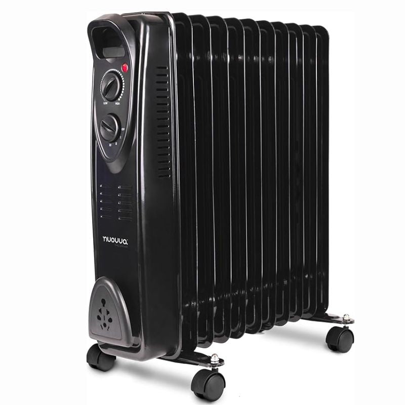 2500W Energy Efficient Electric Heater with 3 Heat Settings - 11 Fin
