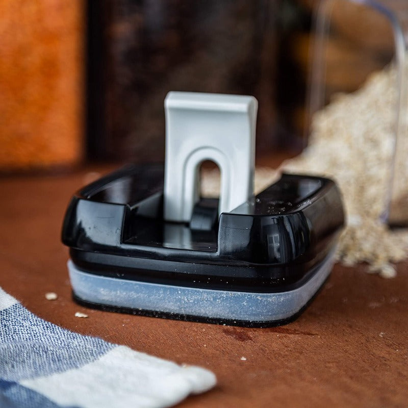 5-Piece Food Storage Containers (Black/White Lid), by Nuovva