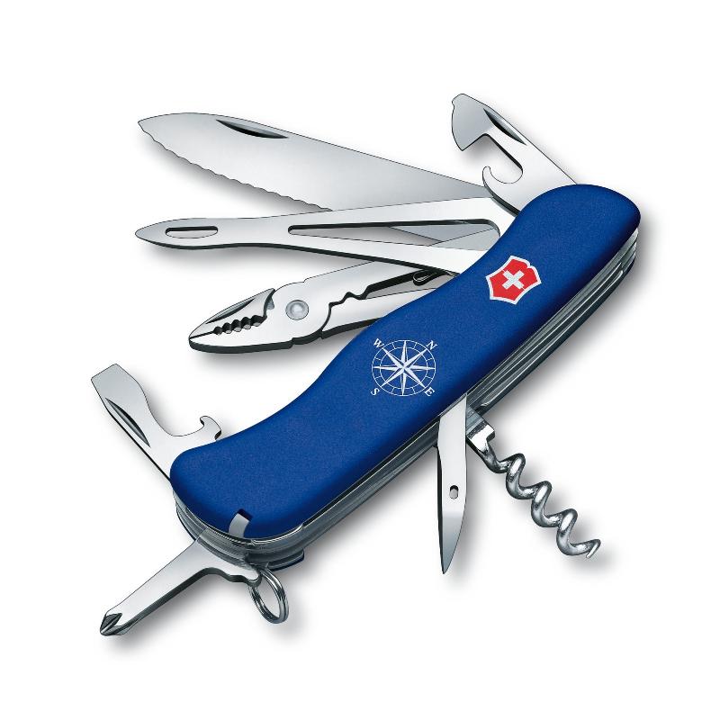 Victorinox Skipper Swiss Army Pocket Knife | Blue & Camouflage