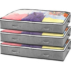Underbed Storage Bags/Organiser | 75L [Multiple Colours], [3 Pcs, 5Pcs]
