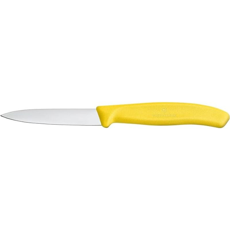 Victorinox  Straight Edge Paring Knife | Green, Pink, Yellow and Orange | 8 cm