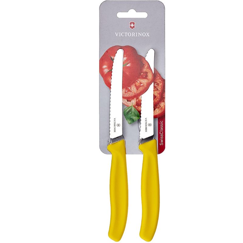 Victorinox Swiss Classic Tomato Serrated Knife |  11cm  | 2 Pack