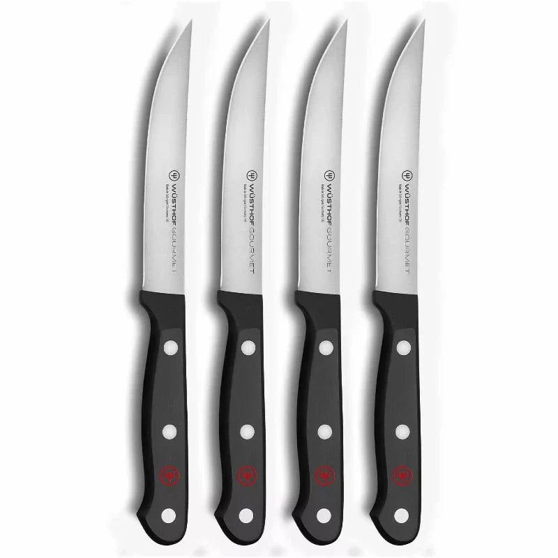 Wüsthof Gourmet 4-Piece Steak Knife Set - 12cm (WU9729)