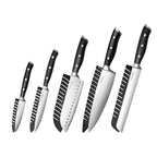 Professional High Carbon Steel Kitchen Single & Sets Knives  (Multiple Variants), by Nuovva