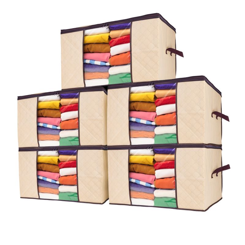 Large Clothes Storage Bag - 90L - Sets of 3 Pcs, 5 Pcs and 8 Pcs, by STACKZY